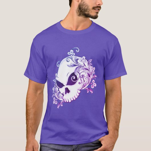 Bloral Skull T-Shirt (Vorderseite)