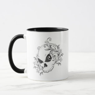 Bloral Skull Tasse