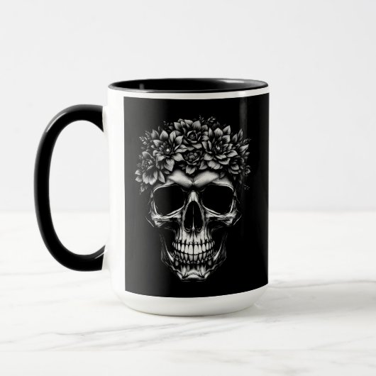 Bloral Skull Tasse (Links)