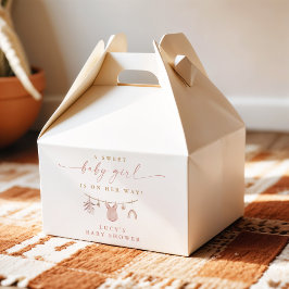 Bloral Sweet Baby Girl Clothesline Babydusche Geschenkschachtel