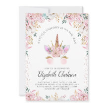 Bloral Unicorn Princess Baby Dusche