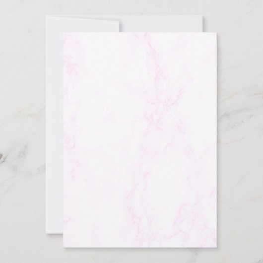 Bloraler Western Horseshoe Quinceanera Einladung (Rückseite)