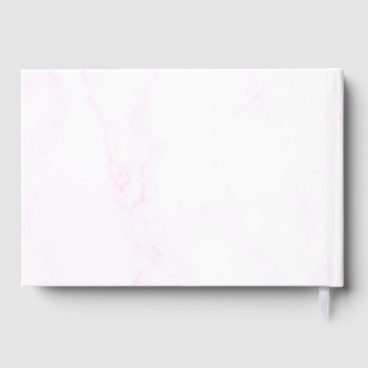 Bloraler Western Horseshoe Quinceanera Gästebuch (Rückseite)