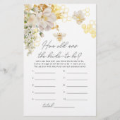 Blorbee Wie alt war die Braut, um Spiel zu werden (Vorderseite)