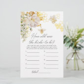 Blorbee Wie alt war die Braut, um Spiel zu werden (Stehend Vorderseite)