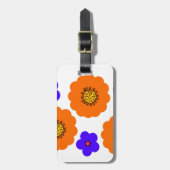 BlorBlue Orange Designs Gepäckanhänger (Vorderseite vertikal)