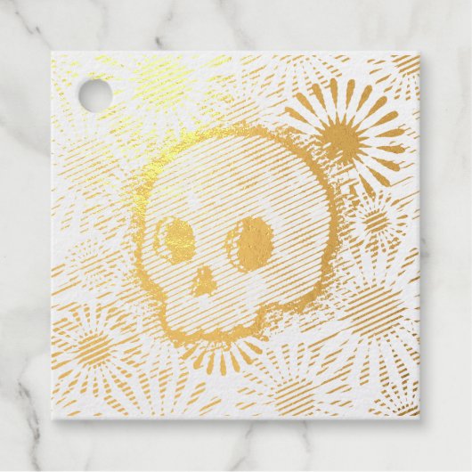 BlorBurst Skull Geschenkanhänger (Vorderseite)