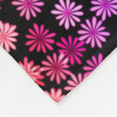 Blorenstolz schwarze Regenbogendecke Fleecedecke (Ecke)