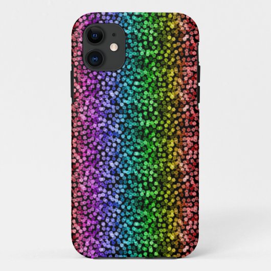 Blorenstolz, schwarzer Regenbogen-Kasten Case-Mate iPhone Hülle (Rückseite)