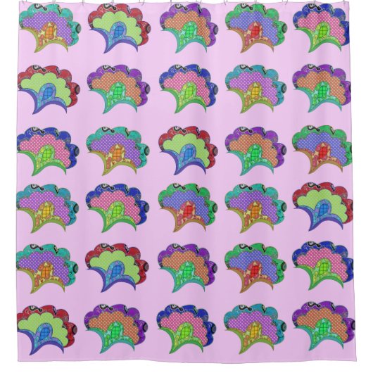 Blorfantasy Duschvorhang (Vorderseite)