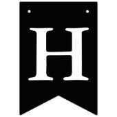 Blorgold schwarz pink Braut zu sein Buntin Wimpelkette (Zweite Fahne)