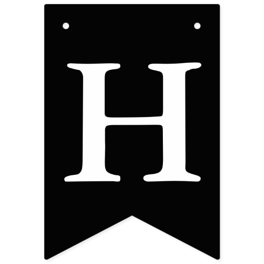 Blorgold schwarz pink Braut zu sein Buntin Wimpelkette (Zweite Fahne)