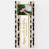 Blorgoldschmetterling jedes Alters, Ihr Foto Gebur Banner (Vertikal)