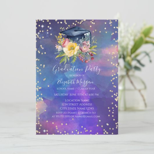 Blorgrad-Kappe, Diamantschmelze Abschluss Einladung (Stehend Vorderseite)