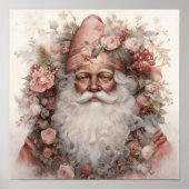 Blorschwarzer Weihnachtsmann: Delikater Feiertagsa Poster (Vorne)