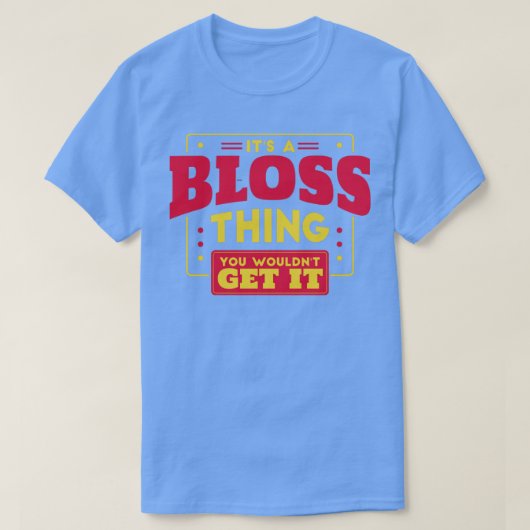 Bloss T-Shirt (Design vorne)