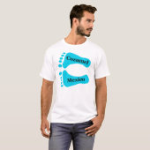 Bloße Füße Cozumel Mexiko T-Shirt (Vorne ganz)