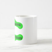 Bloße Füße Nassaus Bahamas Kaffeetasse (Mittel)