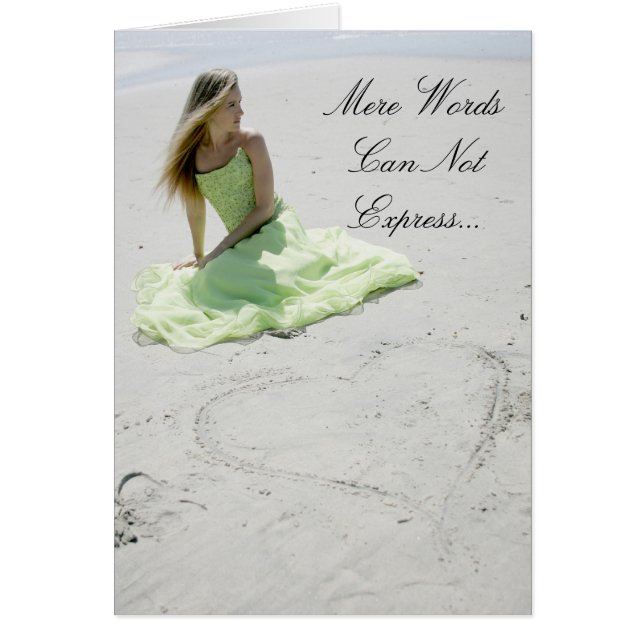 Bloße Wörter können nicht ausdrücken (Vorne)