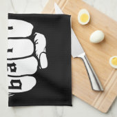 Bloßer Knöchel Barista Küchentuch (Viertel Falte)