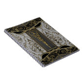 Bloßes Antiqued Hazlehurst Scissors vornehmes Notizblock (Rechte Seite)