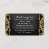 Bloßes Hazelhurst Doppeltes Scissor 3,5" x 2,0" Visitenkarte (Rückseite)