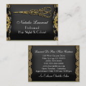 Bloßes Hazelhurst Scissor Stylisten Visitenkarte (Vorne/Hinten)