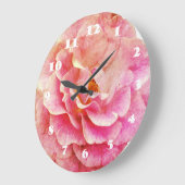 Blossom Acrylmauer Große Wanduhr (Winkel)