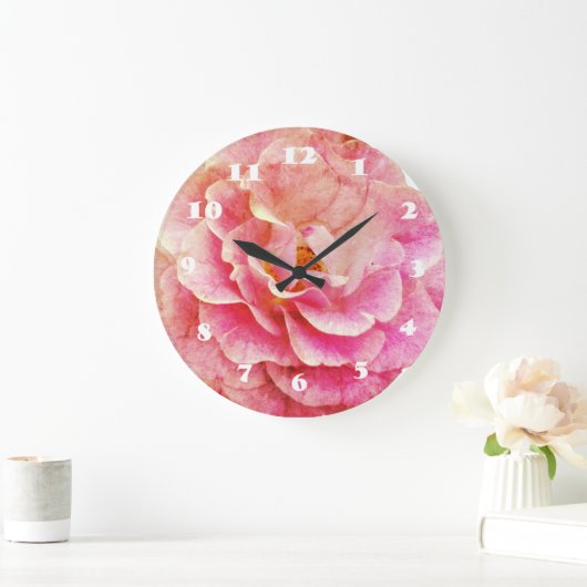 Blossom Acrylmauer Große Wanduhr (Zuhause)