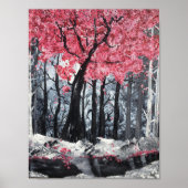 Blossom am Fluss Poster (Vorne)