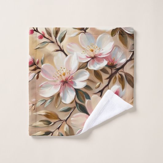 Blossom Badetücher Badhandtuch Set (Waschlappen)