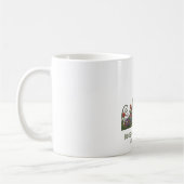 Blossom & Balance | Yoga Baumpose Frühlingsharmoni Kaffeetasse (Links)