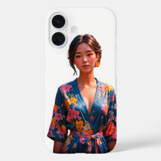 Blossom Beauty Kimono iPhone 16 Fall Hülle