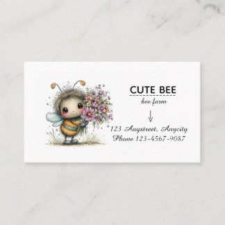 Blossom Bee Buddy Visitenkarte