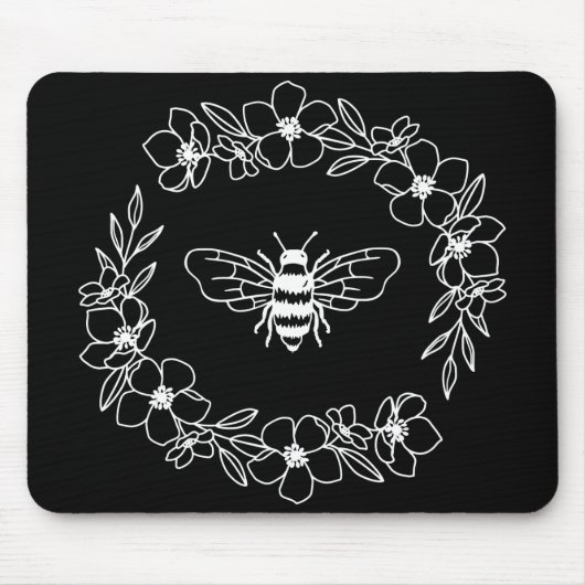 Blossom Beebreath in White Mouse Pad Mousepad (Vorne)