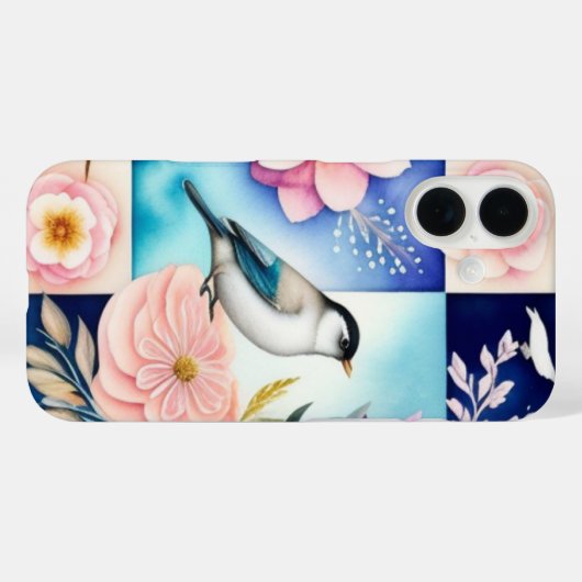 Blossom & Bird  Case-Mate iPhone Hülle (Rückseite (Horizontal))