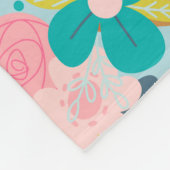 Blossom Birdhouse Fleece Blanket (Ecke)