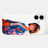 Blossom Blue iPhone 16 Fall Case-Mate iPhone Hülle (Rückseite (Horizontal))