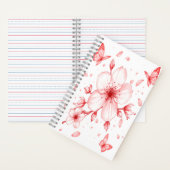 Blossom Blume Notebook Bloom Inspiriert Journal Notizblock (Innen)