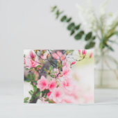 BLOSSOM-BLUME POSTCARD POSTKARTE (Stehend Vorderseite)