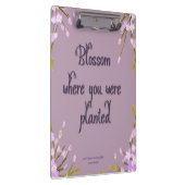 Blossom Blumen Mel Mae Schmidt Stationery Klemmbrett (Rechts)