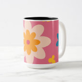 Blossom Blumenmuster Tasse (VorderseiteRechts)