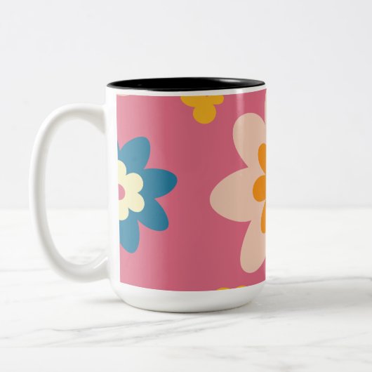 Blossom Blumenmuster Tasse (Links)