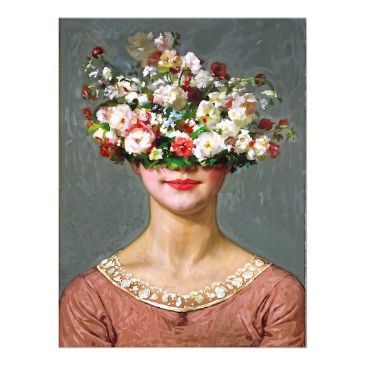 "Blossom Bonnet Helen - Art & Floral Society" Fotodruck (Vorne)