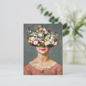 "Blossom Bonnet Helen - Art & Floral Society" Postkarte (Stehend Vorderseite)