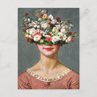 „Blossom Bonnet“ Helen - Kunst- und Blumenverein Feiertagspostkarte