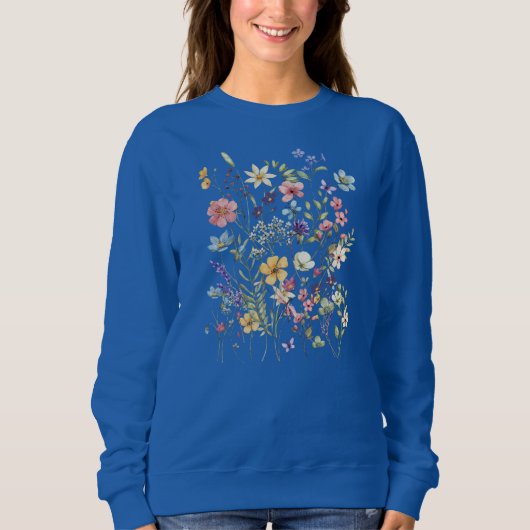 Blossom Bouque Women's Sweatshirt (Vorderseite)