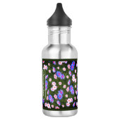 Blossom Breeze Blush Pink Blooms Lavendel Blau Edelstahlflasche (Links)