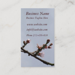 Blossom Buds Business Card Visitenkarte