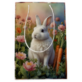 Blossom Bunny & Carrot Mittlere Geschenktüte (Vorderseite)